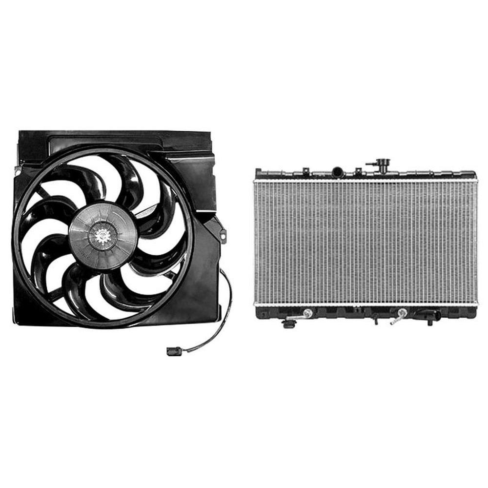 Automotive Cooling Radiator Cooling Fan Assembly For Kia Rio KI3115113 