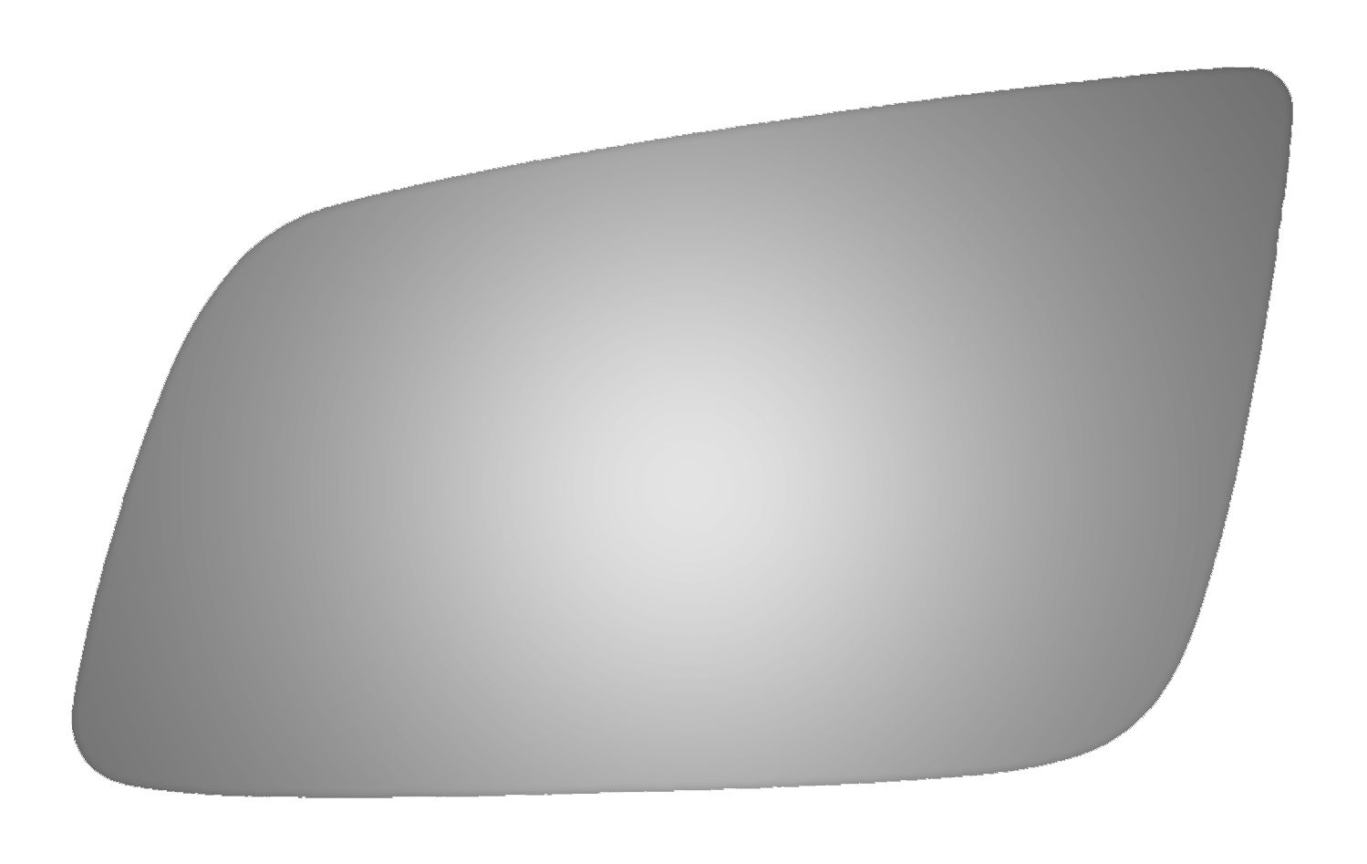 Burco 4795 Driver Side Lower Flat Replacement Mirror Glass for Chevy